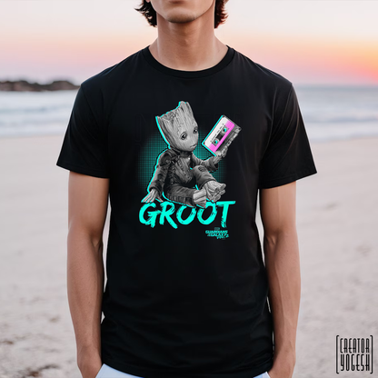 Groot unisex Regular Fit Short Sleeve T Shirt