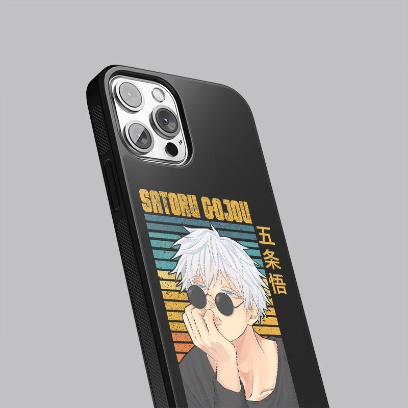 Satoru Gojou with sunglasses - Jujutsu Kaisen Phone Glass Case