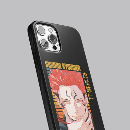 Happy Sukuna Ryoumen Full power - Jujutsu Kaisen Phone Glass Case