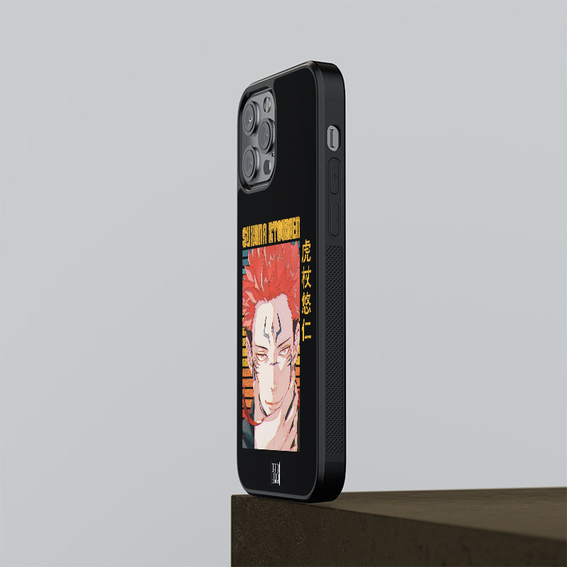 Happy Sukuna Ryoumen Full power - Jujutsu Kaisen Phone Glass Case