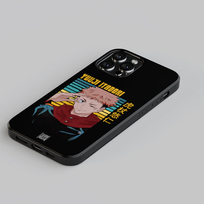 Happy Yuuji Itadori - Jujutsu Kaisen Phone Glass Case