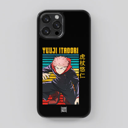 Yuuji Itadori in Action - Jujutsu Kaisen Phone Glass Case