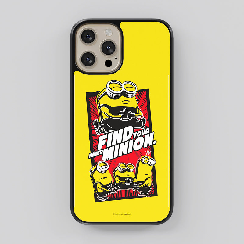 Find your Inner Minion - Designer Phone Glass Case