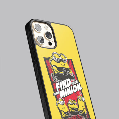 Find your Inner Minion - Designer Phone Glass Case