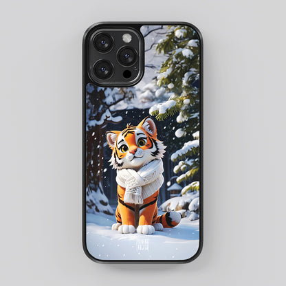 AI Generated Tiger - Designer Phone Glass Case