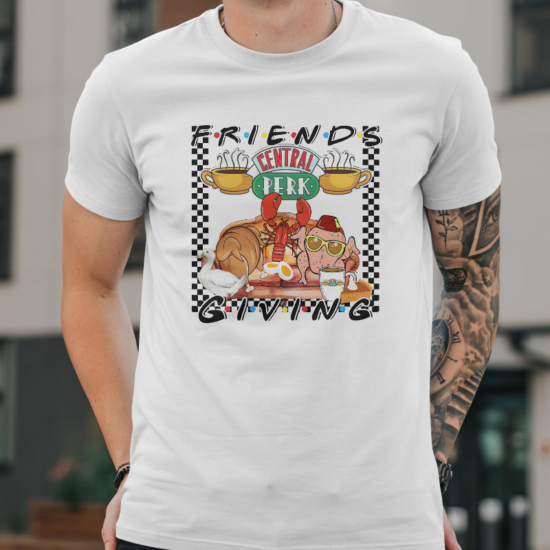 Friends Givings unisex Regular Fit Short Sleeve T Shirt